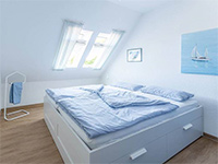 Schlafzimmer Ansicht - Ferienwohnung »Moin«  in Greetsiel - Seezungenweg 24 b - Objekt ID 16185