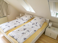Schlafzimmer Ansicht - Ferienhaus »Salzbrise« in Greetsiel - Dollartstr. 14 a - Objekt ID 16238