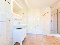 Bad Ansicht - Ferienwohnung »Mani« in Greetsiel - Kleinbahnstr. 6 - Objekt ID 16231