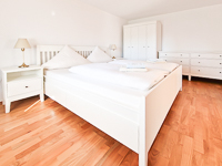 Schlafzimmer Ansicht - Ferienwohnung »Mani« in Greetsiel - Kleinbahnstr. 6 - Objekt ID 16231
