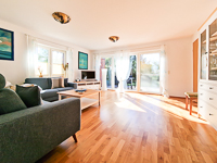 Wohnzimmer Ansicht - Ferienwohnung »Mani« in Greetsiel - Kleinbahnstr. 6 - Objekt ID 16231