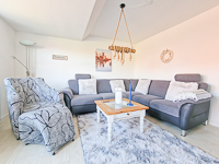 Wohnzimmer Ansicht - Ferienwohnung »Schollenstuuv« in Greetsiel - Schollenweg 11 - Objekt ID 16243